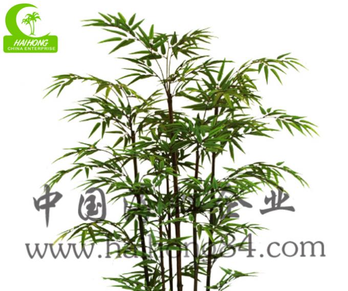 lifelike искусственное зеленое бамбуковое дерево для украшения сада и landscpe