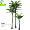 Реалистическая пальма кокоса шелка H350cm на открытом воздухе поддельная легкая для того чтобы позаботить