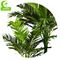 Реалистическая пальма кокоса шелка H350cm на открытом воздухе поддельная легкая для того чтобы позаботить