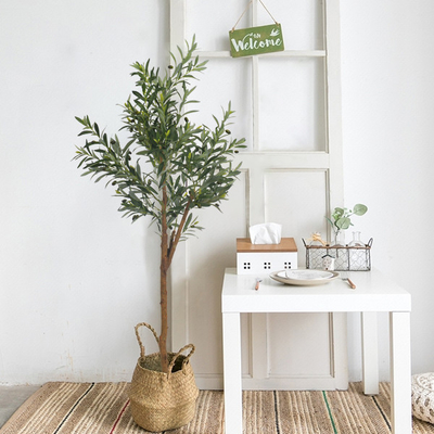 160cm Artificial Landscape Olive Tree Bonsai For Hotels Cafe No Nursing Evergreen