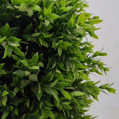 Fire Retardant Artificial Landscape Trees For Gardens Anti UV 65cm Boxwood Green Bonsai