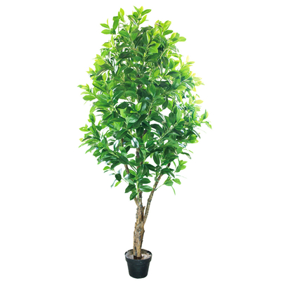Fire Retardant Artificial Blessing Tree Landscaping Project Faux Plant Evergreen Custom