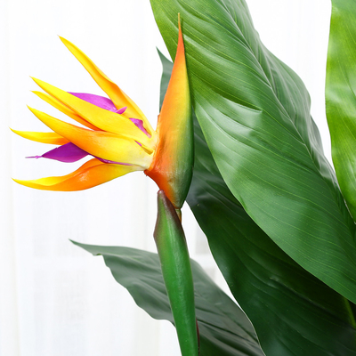 Anti UV Artificial Landscape Trees Paradise Bird Indoor Decor Natural Look Evergreen Plant