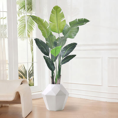 Bulk Buy Artificial Plants Realistic Traveler Palm Tree Indoor Plants Artificial Banana Palm for Home Living Room Decor