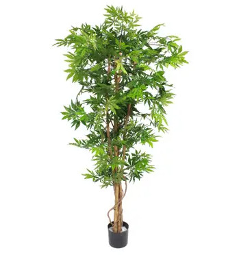 OEM Green Artificial Maple Tree Outdoor Indoor Home Decoration