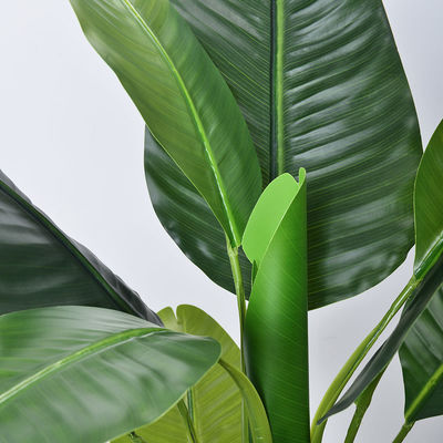 Wholesale 7 FT Artificial Banana Tree Plant | Natural Bark Trunk | Free Maintenance | Indoor Palm for Living Room & Office Decor