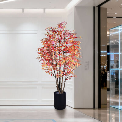 Artificial Multi-Stem Oak Tree 250cm | Large Faux Tree for Hotel Lobby & Commercial Landscape Decor