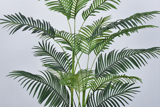 wholesale 150cm Artificial Tropical Palm Hawaii Palm Plant Potted Faux Green Plants For Indoor Decoration