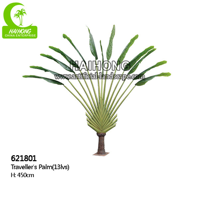 Wind Resistance 450cm High Artificial Landscape Trees Luxury
