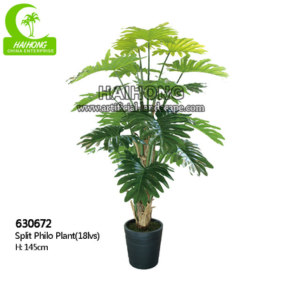 Aesthetic H130cm Artificial Potted Floor Plants , Faux Agave Floor Plant Realistic